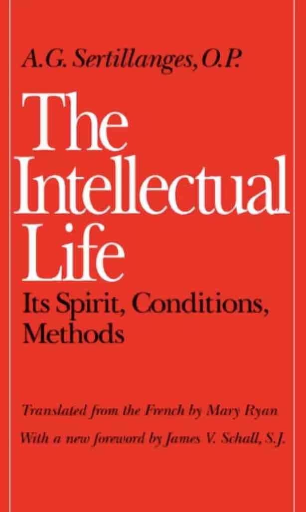 Intellectual Life Book Cover